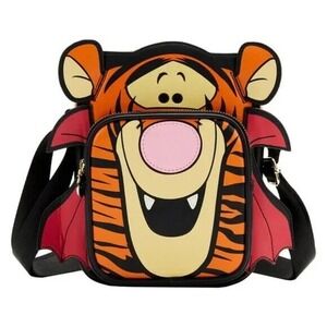 Loungefly Disney Winnie the‎ Pooh Tigger Vampire Cosplay Passport Bag